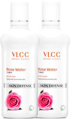 Vlcc Natural Sciences Skin Defense Rose Water Toner (100Ml) (Pack Of 2) by VLCC