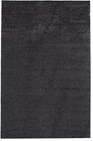 andiamo Fußmatte Samson - Schmutzfangmatte aus Baumwolle für den Hauseingang - einsetzbar als Fußmatte innen, Fußabtreter im überdachten Außenbereich oder als Haustiermatte 100 x 150 cm Anthrazit