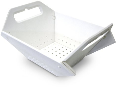 Joseph & Joseph - Rallador Plano Plegable Compacto - Color Blanco