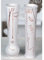 Casablanca Vase Art cremeweiss,H.38cm,Keramik2f.sort.