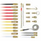 Super Rod CRSK12 Kit d’installation pour câble comprenant 13 baguettes tire-fil 12 m