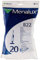 Menalux B22 20 Sacs Aspirateur Compatible pour Tornado / Paris Rhône