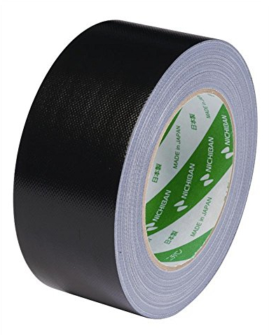 Nichiban Gewebeklebeband 50mm 25m schwarz 102N6-50 (Japan-Import)