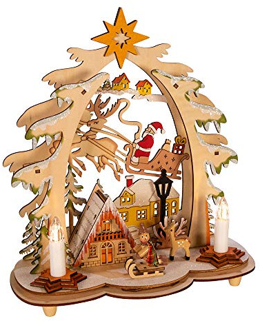 Kurt Adler 10.82-Inch Battery-Operated Village LED House