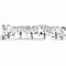 Chrome Plated Solid Brass House Keys Key Hook 5 Hooks Wall Mounted Holder Rack Including fixings