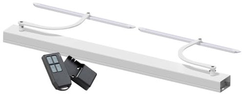 Motorisation pour volet 2 battants SLID'UP WINEO radio - baie 800 à 1500 mm - blanc