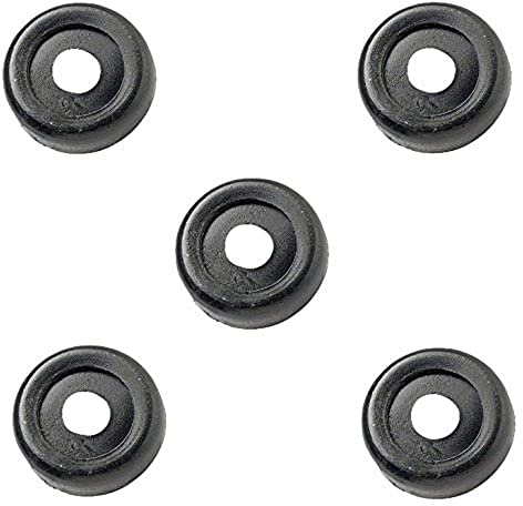 Merriway BH03592 (5 Pcs) 13mm (1/2 inch) Delta Type Hot & Cold Tap Washer - Pack of 5 Pieces