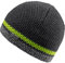 Eisglut Damen Frost Mütze, CAVIAR MEL./LIME GREEN, M/57-58cm EU