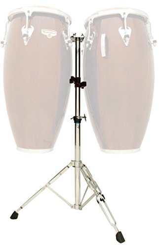 LP Latin Percussion Congaständer Matador Double für 2 Congas, höhenverstellbar, doppelstrebig, Memorylock, M290