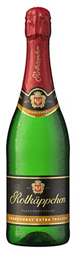 Rotkäppchen Sekt Flaschengärung Chardonnay Extra, trocken (1 x 0,75 l)