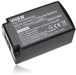 vhbw 1x Batterie Compatible avec Parrot ZIK Casque Audio, écouteurs sans Fil (700mAh, 3,7V, Li-polymère)
