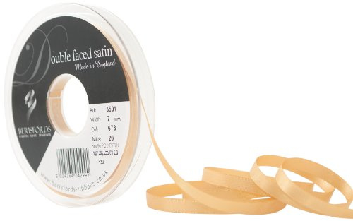 Berisfords Ribbon, Honey Gold, 7 mm