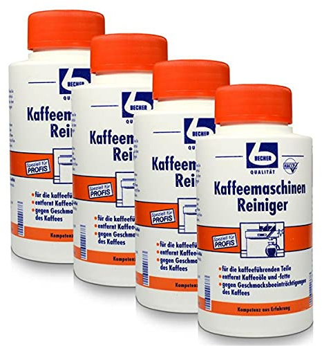 4x Dr. Becher Kaffeemaschinen Reiniger 1 kg