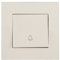 Eaton f9204 premera Mix 2 voies Large Interrupteur à bascule Interrupteur à pousser, en plastique, blanc, 10 A