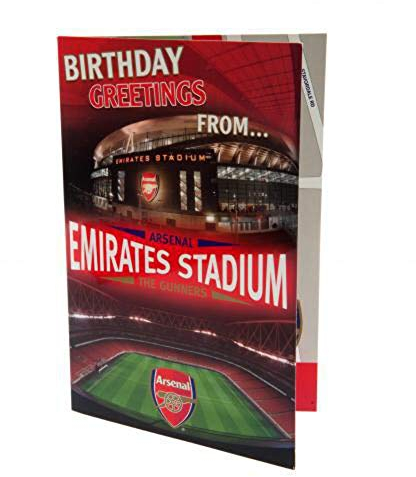 Arsenal F.C. Pop-Up Birthday Card