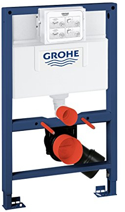 GROHE Solido - Installationssystem 2-in-1 (0,82m Bauhöhe, inkl. Spülkasten, Rapid SL Element für WC & Zubehör für Vorwandmontage), 38959000