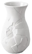 Rosenthal 14255-100102-26010 Miniaturvase Vase of Phases aus weißem Porzellan, Höhe 10 cm