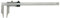 Forum 4255105109 – Messschieber ohne Spitzen 1000 x 300 mm mit Schraube Halter