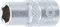 BGS 2479 | Llave de vaso hexagonal | entrada 6,3 mm (1/4) | 7 mm