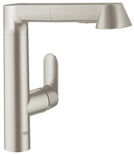 GROHE Miscelatore Cucina K7 Acciaio Satinato 32176DC0
