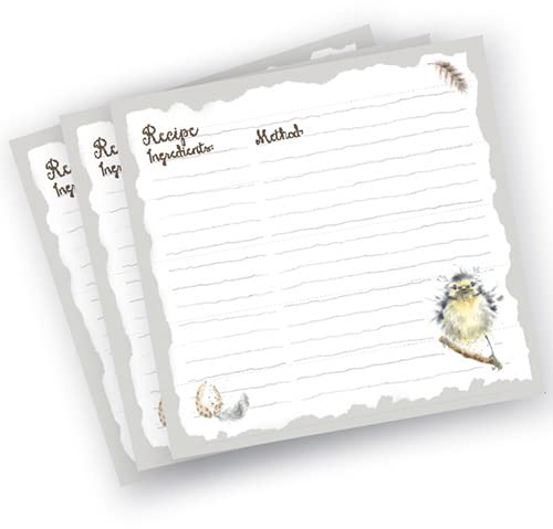 Wrendale Designs - 'Green' Recipe Tin Refill Cards