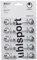 uhlsport Nadelventile, 10 Stück, Ersatz-Nadeln für Ball-Pumpe, für Fußball, Basketball etc., Ball-Nadeln für Luftpumpe, Nadel-Ventile, Gewinde-Gr. M5