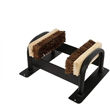 Renovator's Supply Dirt And Mud Wrought Iron Boot Scraper Heavy Duty Mounted Or Free Standing