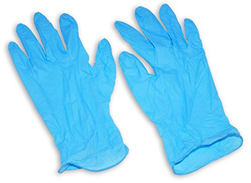 ULITH Nitril Marken Einweghandschuhe T25 -ECO- ungepudert wählbare Größe: S - M - L - XL 200 Stück/Pack (L, blau)