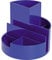 Maul Schreibtisch Organizer MAULrundbox Ø14x12,5cm | Organizer mit 6 Fächern | Stiftehalter für Stifte, Marker und Schere | Stifte Organizer für Büro und Schreibtisch | Blau