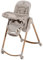 Maxi-Cosi Minla Plus Kinderhochstuhl Mitwachsend, 0–14 Jahre, 0–60 kg, Hochstuhl Baby, einer Hand drehbaren Tabletts, 4 Rädern, 9 Höhenstufen, 5 Neigungspositionen, kompakt faltbar, Elegance Beige