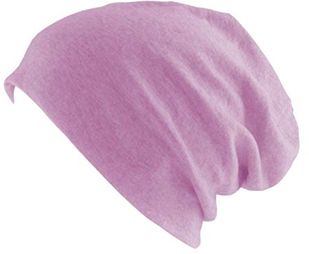 Oblique Unique Long Beanie XXL Mütze Slouch Trend Damen Herren (Rosa)