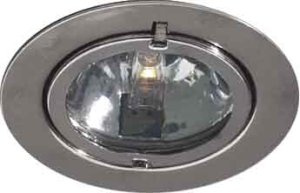 EVN Halogen-Ring Druckguß starr altmessing 514 422