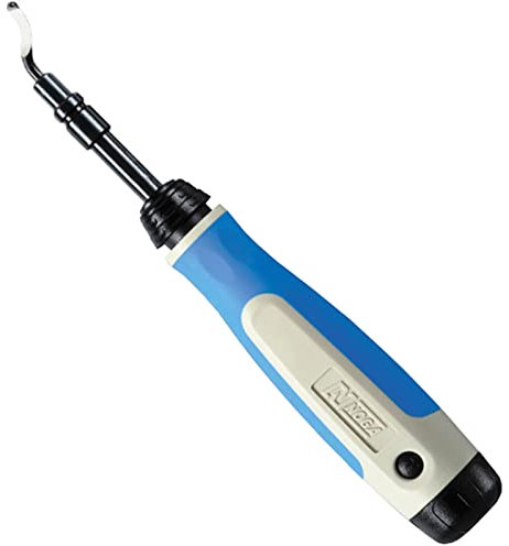 Noga Universal-Entgrater, 2K-Griff mit Teleskopschaft und 3 Klingen (S100, S20, S30)
