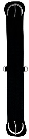 Weaver Leather Neoprene Sleeve Straight Cinch, Black, 28