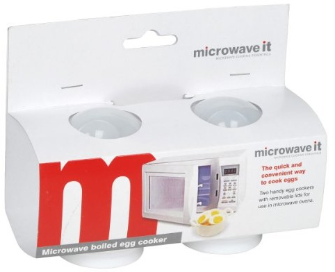 MICROWAVE IT 2 Egg Cooker PP347