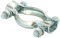 FA1 931-949 Clamping Piece Set, exhaust system, Silver