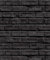Arthouse Black Brick Wallpaper, Realistic 3D Effect, Photographic Print, for Living Spaces & Feature Walls, Kitchen Bedroom Hallway Dining Room 21.1 inches (W) x 395 inches (L) 623007