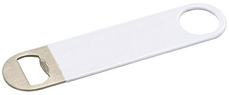 Thirsty Rhino Suma Flaschenöffner mit Gummibeschichtung, Weiß