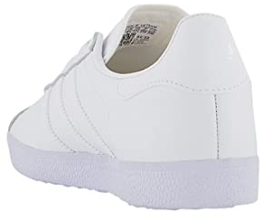 adidas Gazelle M, Scarpe da Ginnastica Uomo, Bianco Ftwr White Ftwr White Gold Metallic, 44 EU