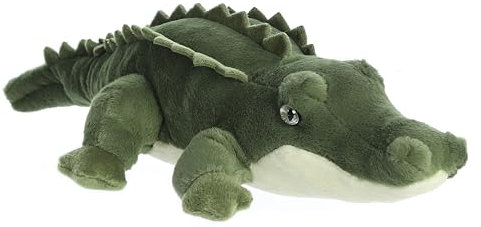 Aurora World 6761 Aurora, 06761, Flopsies Swampy Krokodil, 30cm, Plüschtier, grün