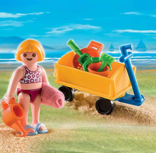PLAYMOBIL 4755 - Mädchen mit Bollerwagen