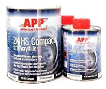 APP 2K HS COMPACT 5:1 Füller grau + Härter + Verdünnung 1,25 Liter 020444SV