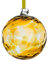 Sienna Glass November Geburtsstein Glass Freundschafts-Ball, Topaz