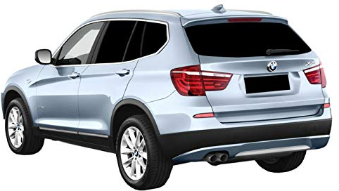 Solarplexius Auto-Sonnenschutz Scheiben-Tönung passgenau für BMW X3 Typ F25 Bj. 10-17 Keine Folie Komplettsatz