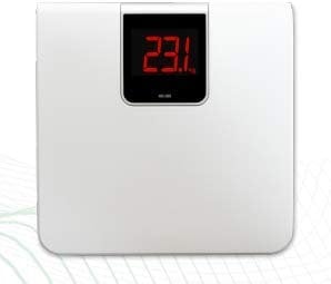 Tanita digital bathroom scales with extra large LED Display.