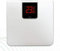 Tanita digital bathroom scales with extra large LED Display.