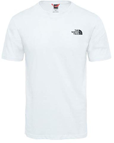 The North Face Men's Red Box T-Shirt Homme TNF White FR: M (Taille Fabricant: M)