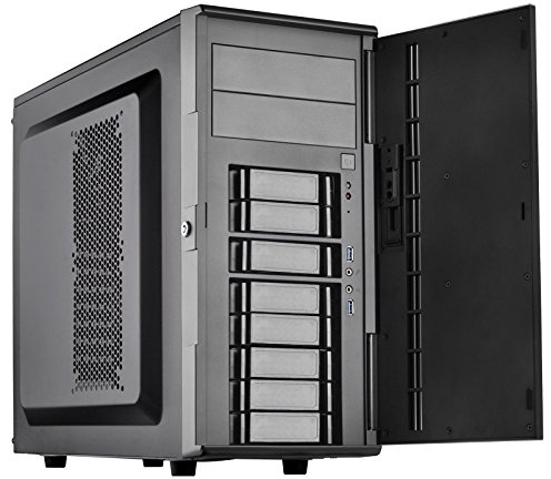 SilverStone Technology CS280B - Telaio NAS a 8 alloggiamenti, 2,5 CS380B