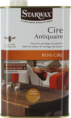 STARWAX - Cire antiquaire pâte Chène Moyen 375ml - STARWAX 032069