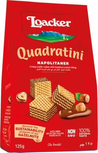 Loacker Quadratini Napolitaner 125G.